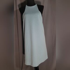 Silence + Noise Strapless Sky Blue Dress